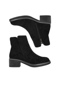 Clara Barson Botki CEO-LM13355-X06 Czarny. Kolor: czarny. Materiał: materiał #4
