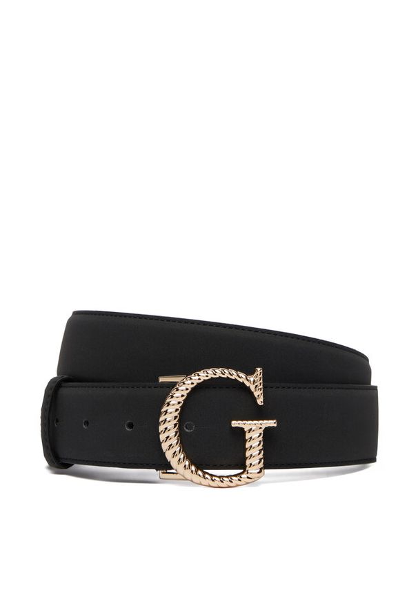 Pasek Guess. Kolor: czarny