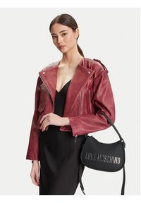 Love Moschino - LOVE MOSCHINO Torebka JC4027PP1NKD000B Czarny. Kolor: czarny. Materiał: skórzane #6