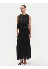 only - ONLY Spódnica plisowana Ronja 15328314 Czarny Regular Fit. Kolor: czarny. Materiał: syntetyk #6