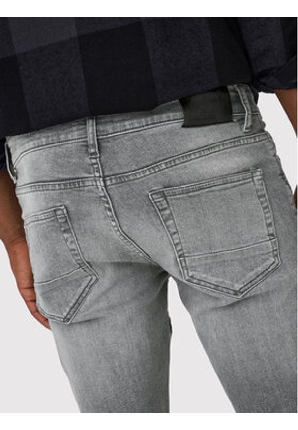 Only & Sons Jeansy Loom 22023227 Szary Slim Fit. Kolor: szary