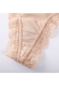 Intica - figi z wycięciem koronkowe eleganckie Friedlinde. Kolor: różowy. Materiał: koronka #7