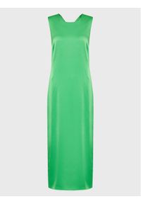 Samsoe & Samsoe - Samsøe Samsøe Sukienka koktajlowa Scilla F21300099 Zielony Regular Fit. Kolor: zielony. Materiał: syntetyk. Styl: wizytowy #1