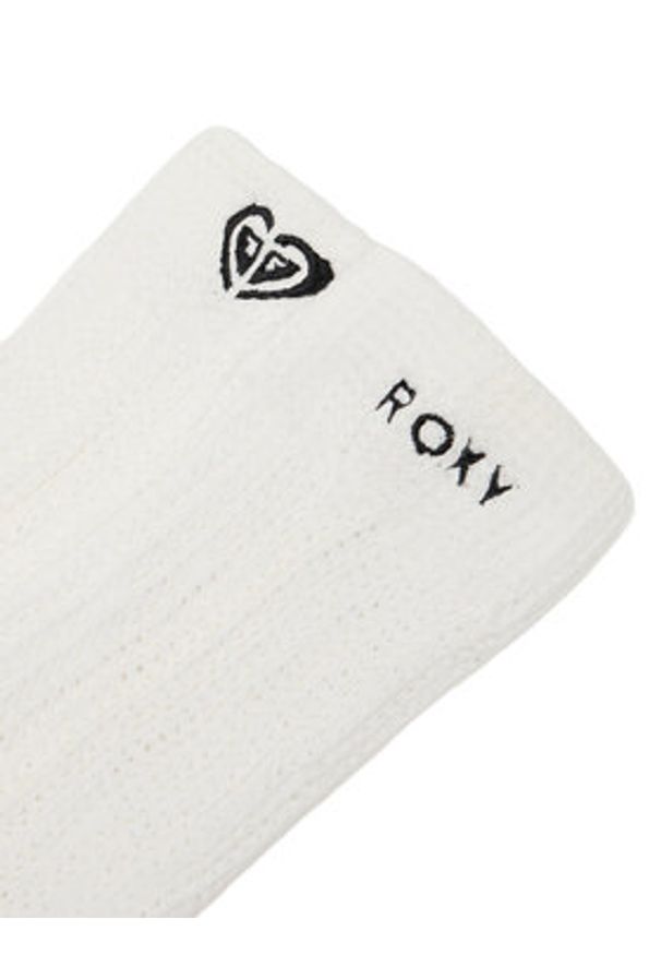 Roxy Skarpety długie CEO_AS_ROXY_13P_AW25 (1-PACK) Biały. Kolor: biały. Materiał: bawełna, materiał