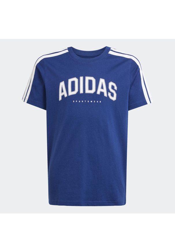 Adidas - Koszulka dziecięca ADIDAS. Materiał: bawełna, włókno, materiał