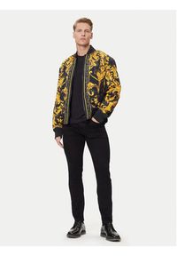 Versace Jeans Couture Kurtka bomber 79GASD07 CQ20D Czarny Regular Fit. Kolor: czarny. Materiał: syntetyk #6