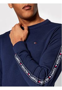 TOMMY HILFIGER - Tommy Hilfiger Bluza Track UM0UM00705 Granatowy Regular Fit. Kolor: niebieski. Materiał: bawełna