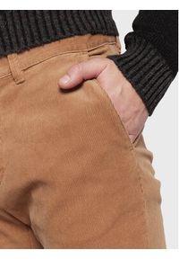 Sisley Spodnie materiałowe 4SFRSF01P Brązowy Slim Fit. Kolor: brązowy. Materiał: bawełna #3
