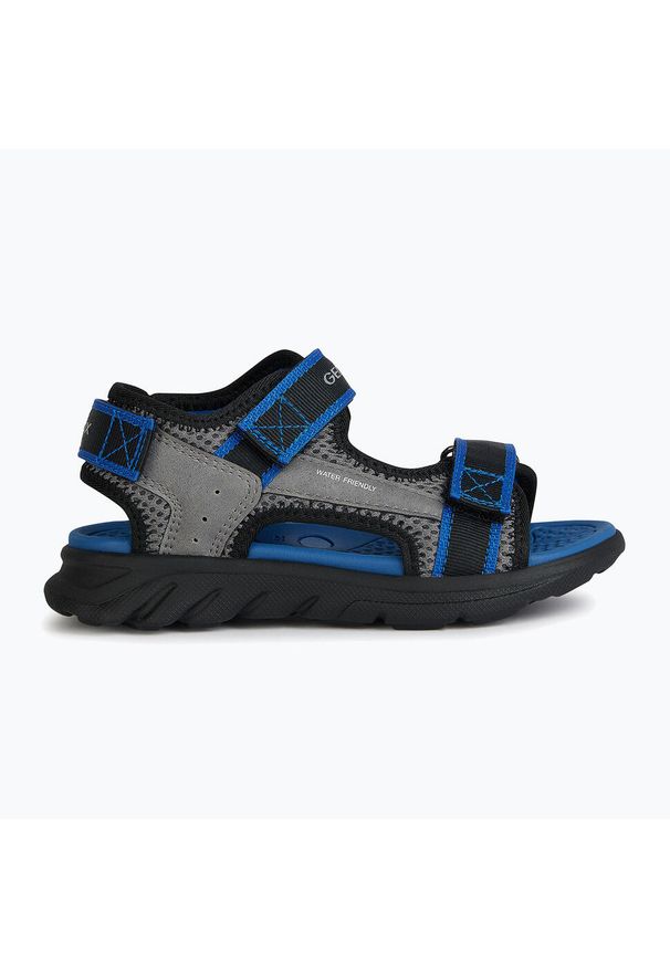 Sandały Geox J Sandal Airadyum B. Kolor: szary. Materiał: tkanina, syntetyk