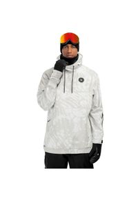 SIROKO - Kurtka snowboardowa męska W1 Tremblant. Kolor: wielokolorowy, szary, biały. Materiał: softshell, materiał. Sezon: zima. Sport: snowboard #1