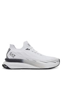 EA7 Emporio Armani Sneakersy X8X176 XK377 U477 Biały. Kolor: biały. Materiał: skóra
