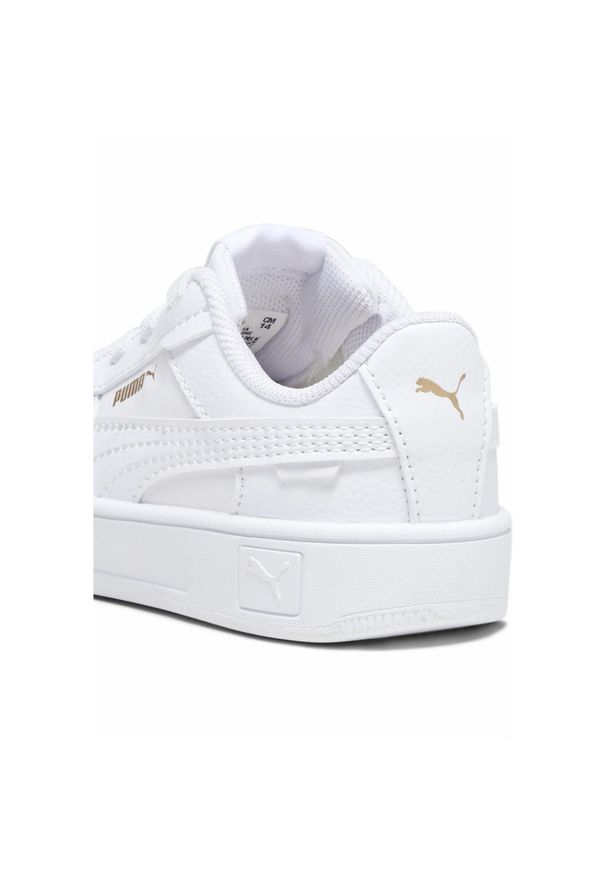 Puma - Sneakersy Carina Street dla małych dzieci PUMA White Gold. Kolor: żółty, biały, wielokolorowy. Sezon: lato
