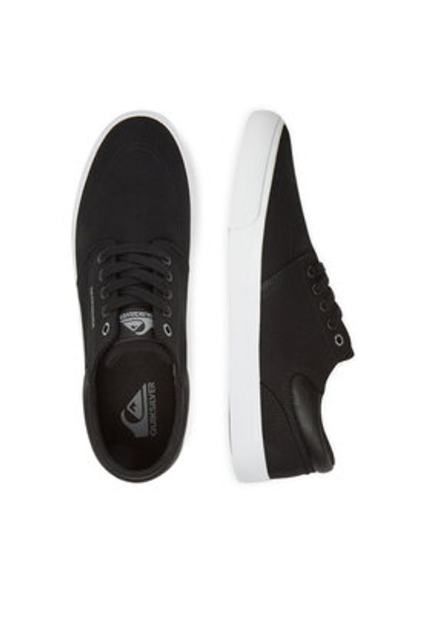 Quiksilver Tenisówki ZEKE-02 Czarny. Kolor: czarny. Materiał: materiał