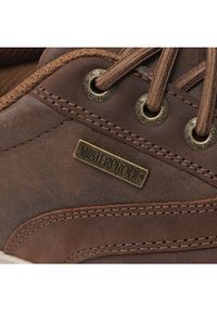 skechers - Skechers Półbuty Antigo 65693/CDB Brązowy. Kolor: brązowy. Materiał: nubuk, skóra #7