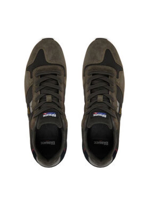 Blauer Sneakersy F5QUEENS01 Czarny. Kolor: czarny. Materiał: zamsz, skóra