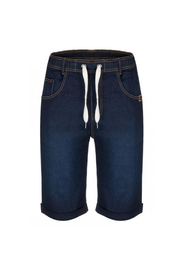 ZFOAM - Szorty męskie LOAP Dejn M – 100% bawełna, denim. Kolor: fioletowy. Materiał: denim, bawełna