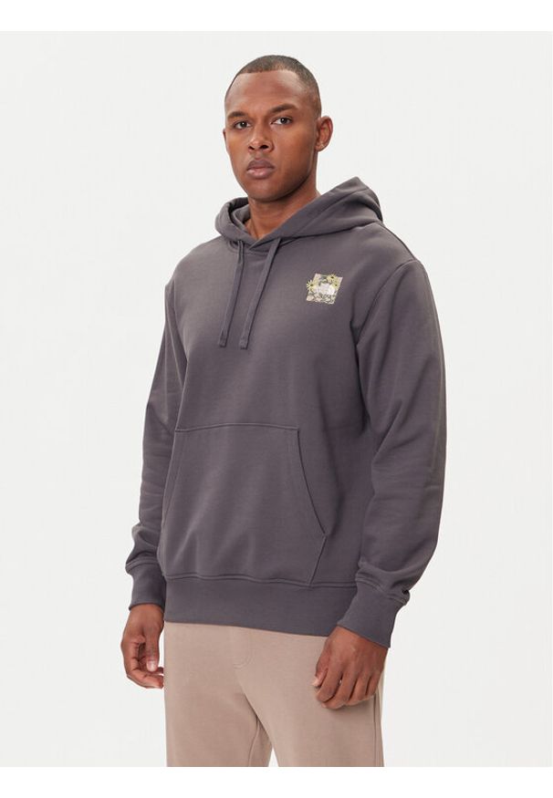 The North Face Bluza Connect NF0A8E40 Szary Relaxed Fit. Kolor: szary. Materiał: bawełna
