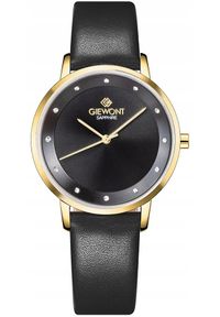 Zegarek Giewont Zegarek Damski Giewont Sapphire Złoto Czarny GW4130-A4. Kolor: czarny, złoty, wielokolorowy #1