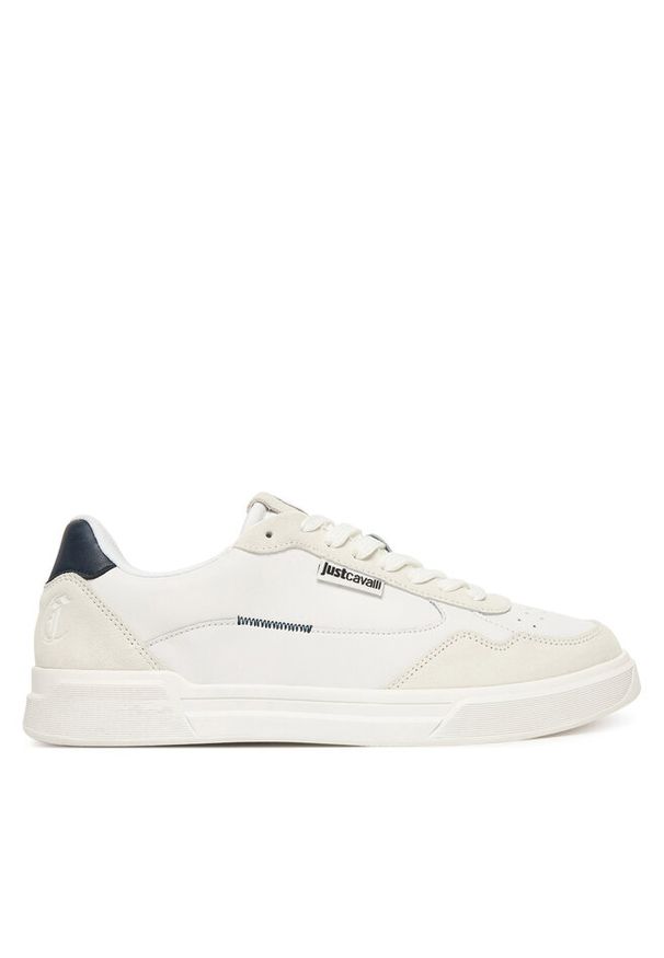 Sneakersy Just Cavalli. Kolor: biały