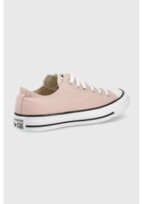 Converse tenisówki CHUCK TAYLOR damskie kolor różowy. Nosek buta: okrągły. Zapięcie: sznurówki. Kolor: różowy. Materiał: guma #3