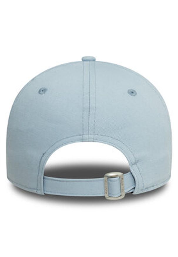New Era Czapka z daszkiem Metallic Logo 9FORTY New York Yankees 60595488 Błękitny. Kolor: niebieski. Materiał: bawełna, materiał