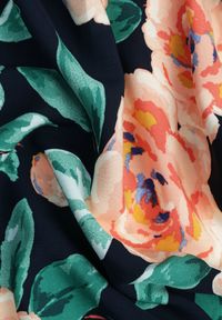 Born2be - Granatowa Sukienka Maxi z Kopertowym Dekoltem i Gumkami w Pasie Kelsi. Typ kołnierza: dekolt kopertowy. Kolor: niebieski. Długość rękawa: krótki rękaw. Sezon: wiosna, lato. Typ sukienki: kopertowe. Długość: maxi #3