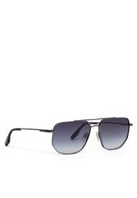 Trussardi Jeans - Trussardi Okulary przeciwsłoneczne TSM3014 Srebrny. Kolor: srebrny