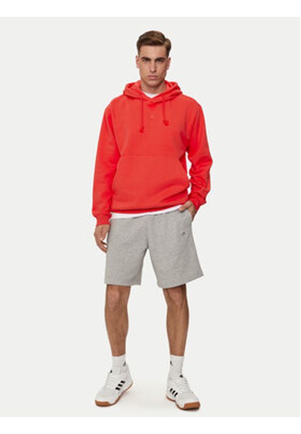 Adidas - adidas Bluza ALL SZN IX3960 Pomarańczowy Loose Fit. Kolor: pomarańczowy. Materiał: syntetyk, bawełna