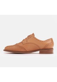 Marco Shoes Półbuty z ozdobną perforacją brązowe. Kolor: brązowy #3