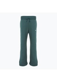 Spodnie damskie Nike Sportswear Phoenix Fleece. Kolor: zielony. Sport: fitness #1