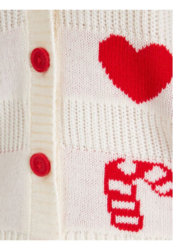 Vero Moda Kardigan Candy 10331353 Beżowy Regular Fit. Kolor: beżowy. Materiał: syntetyk