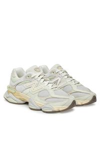 New Balance Sneakersy U9060EEP Beżowy. Kolor: beżowy. Materiał: zamsz, skóra
