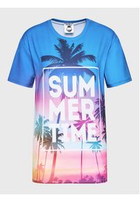 Mr. GUGU & Miss GO T-Shirt Unisex Summer Time Kolorowy Regular Fit. Materiał: syntetyk. Wzór: kolorowy #5