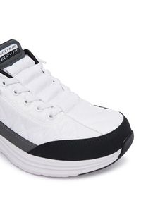 skechers - Skechers Sneakersy Contour Foam - Cozy Fit 150404/WBK Biały. Kolor: biały. Materiał: materiał #4
