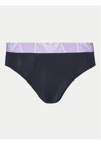 Emporio Armani Underwear Komplet 3 par slipów EM000258 AF10778 MB139 Granatowy. Kolor: niebieski. Materiał: bawełna #2