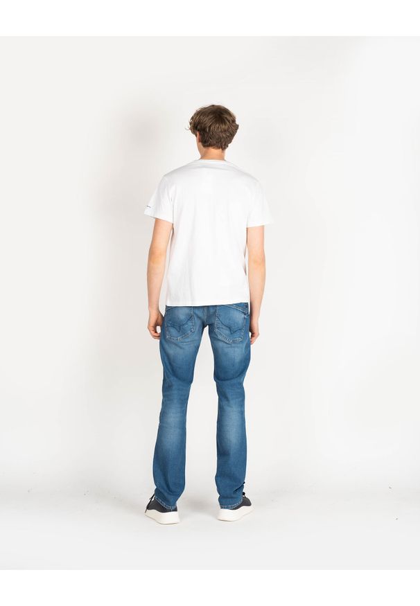 Pepe Jeans Jeansy "Cash Arch" | PM2060964 | Cash Arch | Mężczyzna | Niebieski. Okazja: na co dzień. Kolor: niebieski. Wzór: aplikacja. Styl: casual