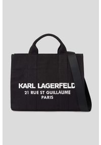 Karl Lagerfeld torebka kolor czarny. Kolor: czarny #1