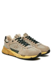 Premiata Sneakersy Mase 7104 Szary. Kolor: szary. Materiał: materiał