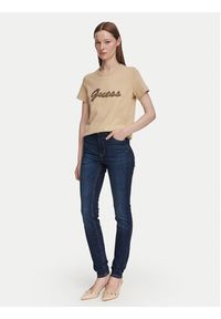 Guess Jeansy W6YA46 D1537 Granatowy Skinny Fit. Kolor: niebieski #4