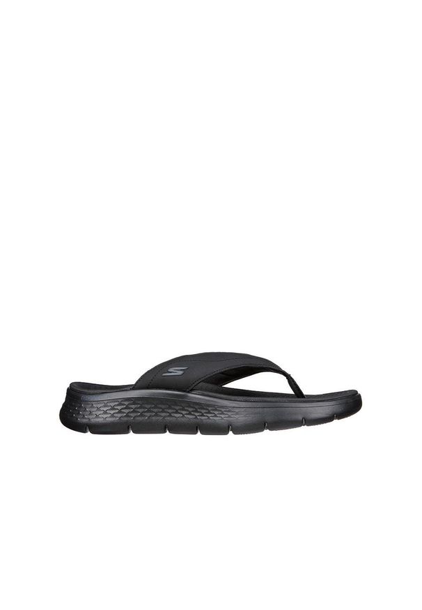 skechers - Japonki męskie SKECHERS Go Walk Flex Sandal Vallejo. Kolor: czarny. Sezon: lato. Sport: turystyka piesza