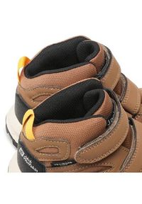 Jack Wolfskin Trekkingi Woodland Texapore Mid Vc K 4052591 Brązowy. Kolor: brązowy. Materiał: skóra