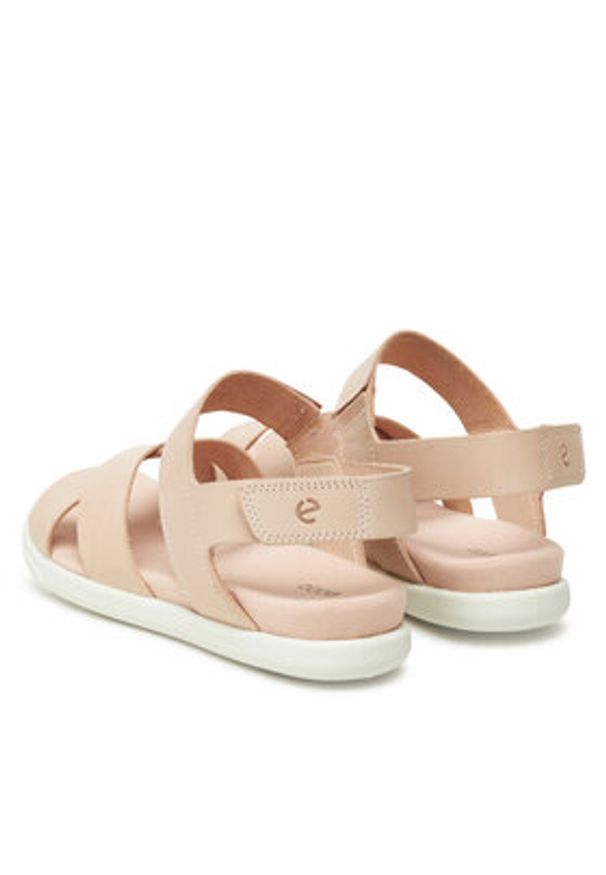 ecco - ECCO Sandały Samara 22010302118 Różowy. Kolor: różowy. Materiał: skóra