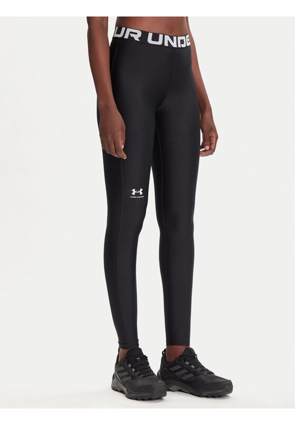 Under Armour Legginsy Ua Hg Authentics Legging 1383559-001 Czarny Compression Fit. Kolor: czarny. Materiał: syntetyk