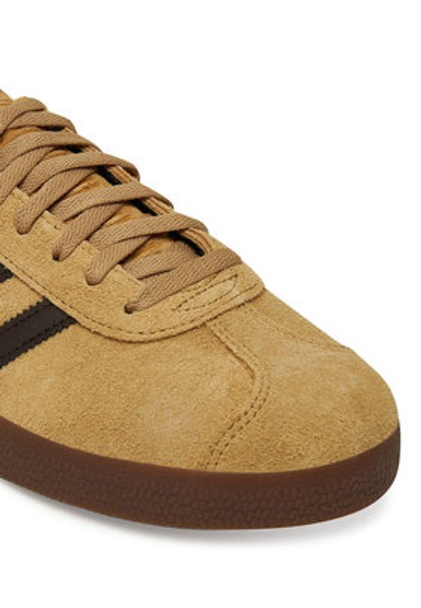 Adidas - adidas Sneakersy Gazelle JR6287 Beżowy. Kolor: beżowy. Materiał: skóra, zamsz. Model: Adidas Gazelle