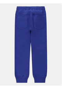 COCCODRILLO - Coccodrillo Spodnie dresowe WC4120103GBK Niebieski Slim Fit. Kolor: niebieski. Materiał: bawełna
