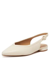 Lasocki Baleriny WYL4048-3Z Écru. Materiał: skóra #8