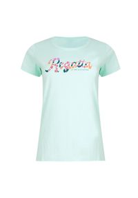 Regatta - T-shirt Damski Logo Breezed IV. Kolor: niebieski