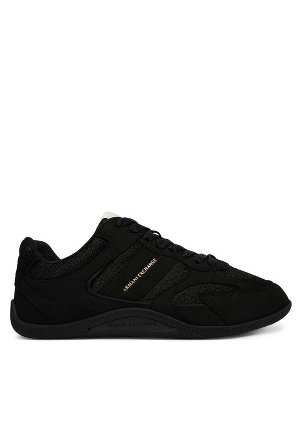 Sneakersy Armani Exchange. Kolor: czarny