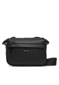 Calvin Klein Saszetka Ck Must Camera Bag K50K512885 Czarny. Kolor: czarny. Materiał: skóra