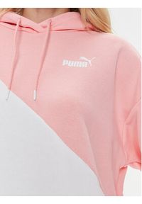 Puma Bluza Puma Power Cat 673977 Niebieski Regular Fit. Kolor: niebieski. Materiał: syntetyk, bawełna